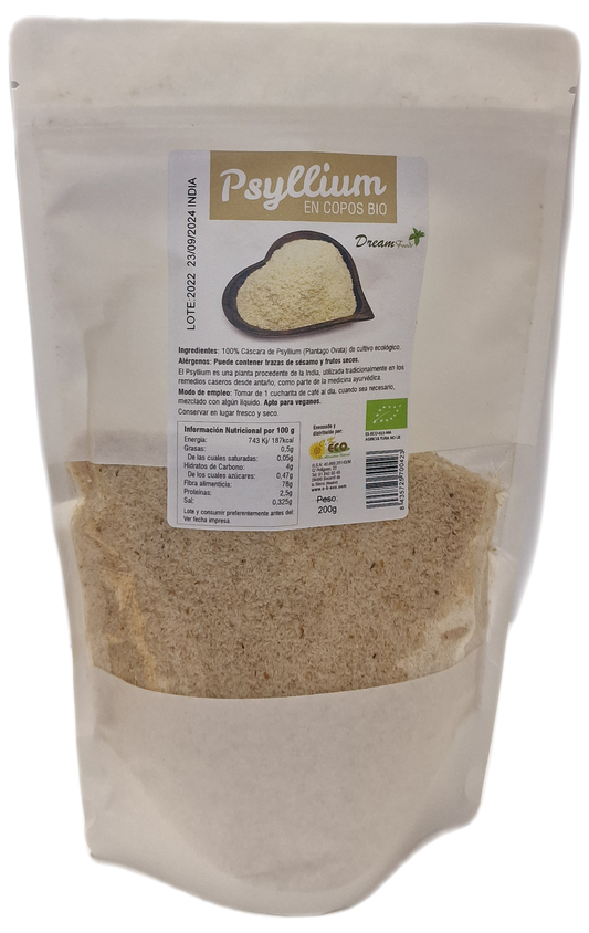 Psyllium en copos