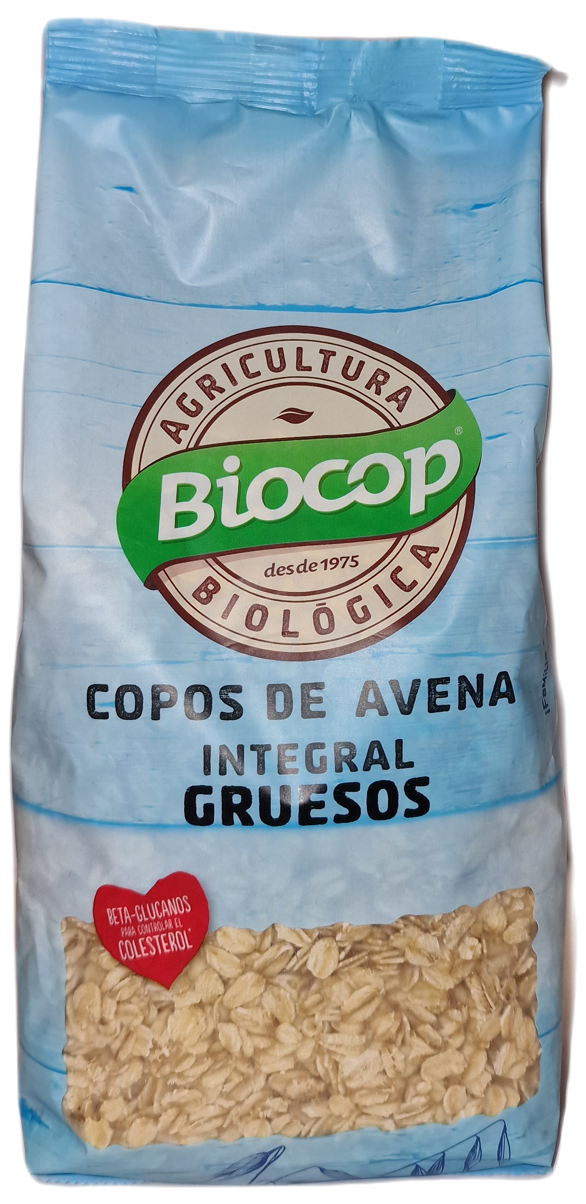 Copos de avena integral gruesos