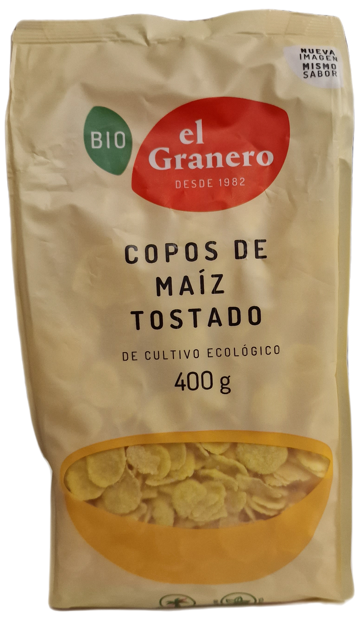 Copos de maiz tostado