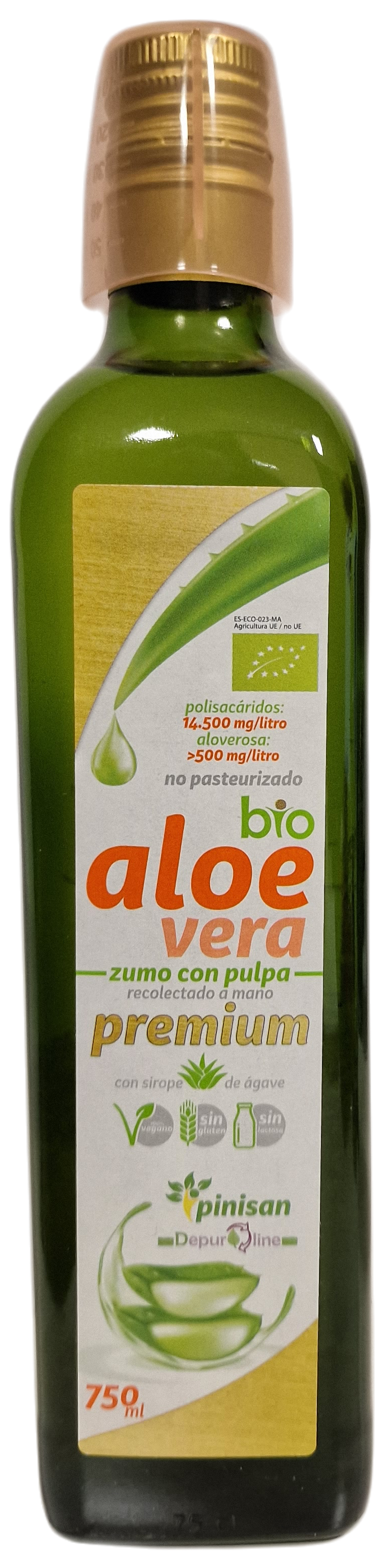 Zumo de aloe vera "Premium" 750 ml