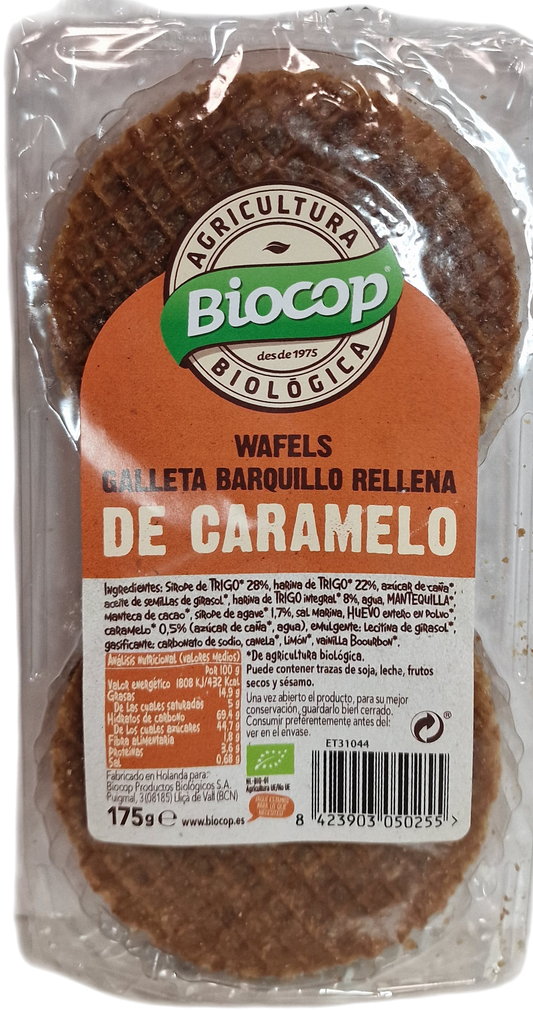 Wafels de caramelo 75 gr