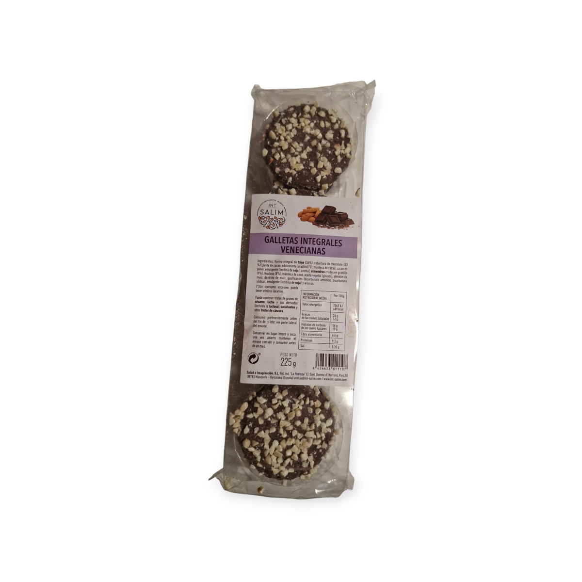 Galletas integrales venecianas