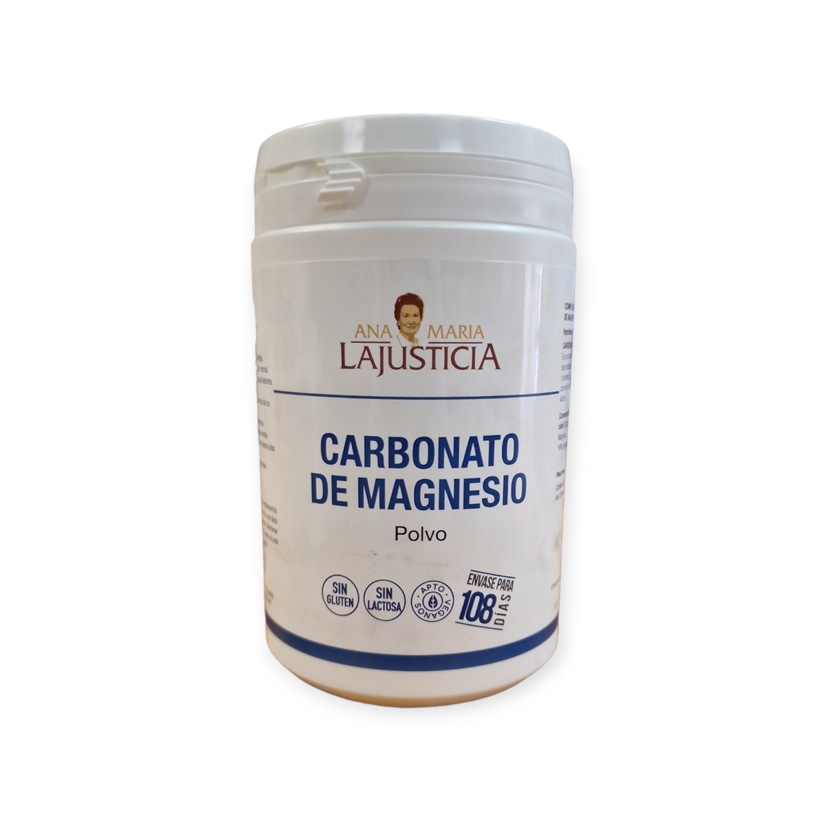 Carbonato de magnesio en polvo