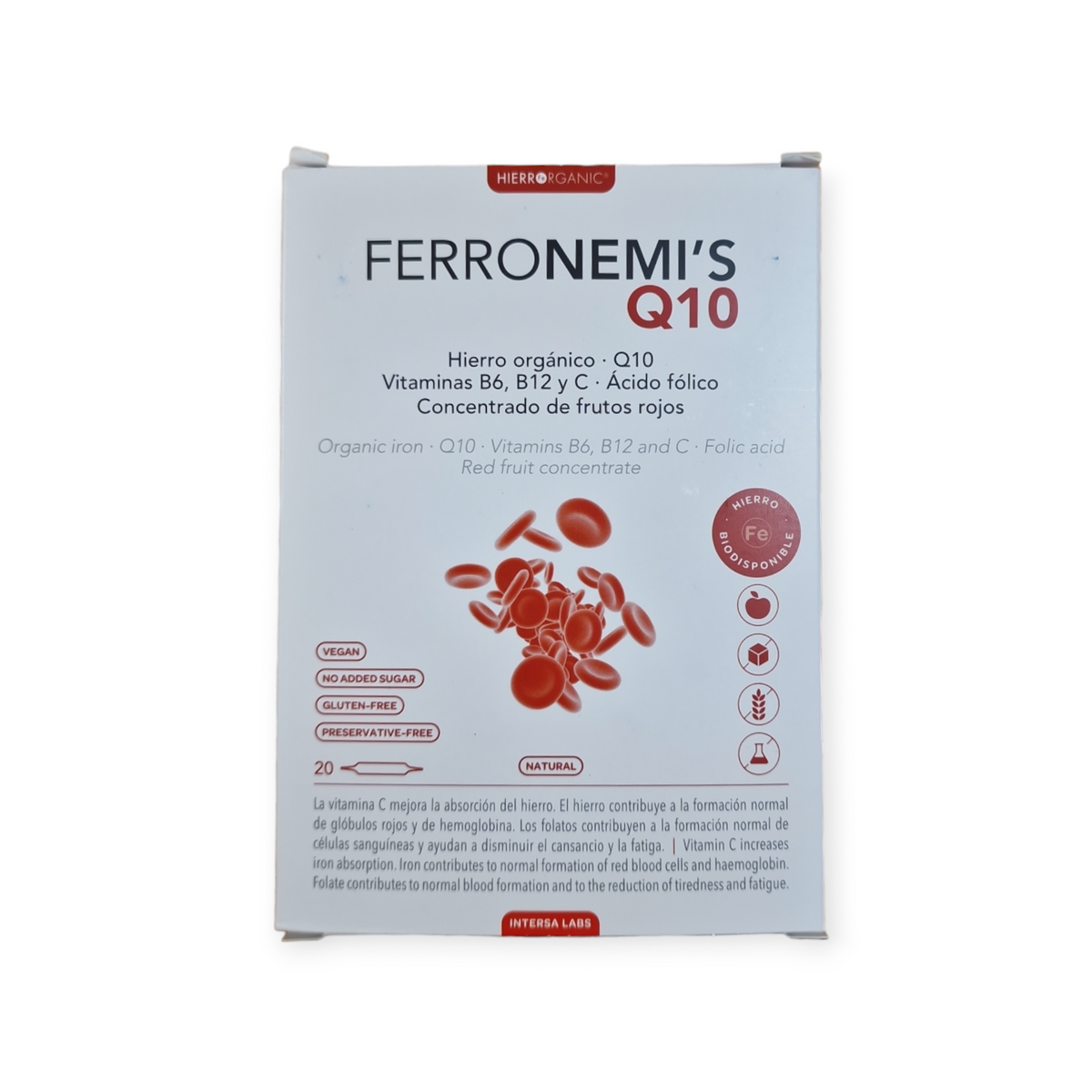 FERRONEMI'S Q10 · Ampollas