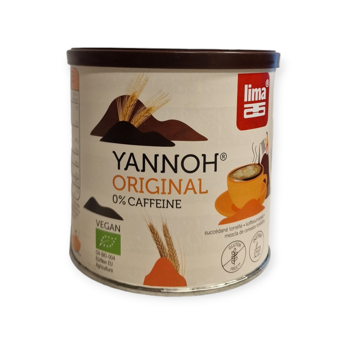 Cereales tostados instantaneo YANNOH . Bote(Sucedaneo café)