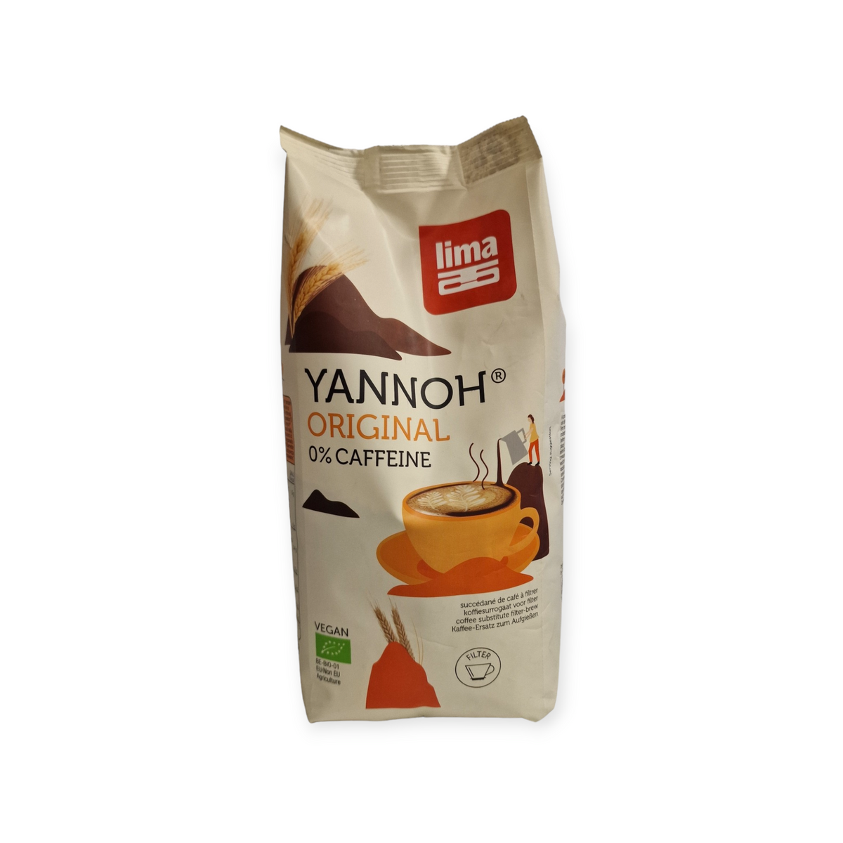 Cereales tostados instantaneo YANNOH (Sucedaneo café) Para cafetera