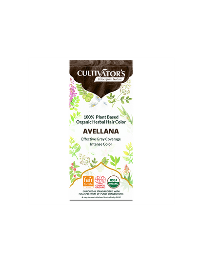 Tinte orgánico Avellana 100 gr. CULTIVATORS
